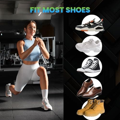 Welnove High Arch Support Orthotics Insoles - Plantar Fasciitis Pain Relief for Flat Feet, Heel Spurs & All-Day Standing