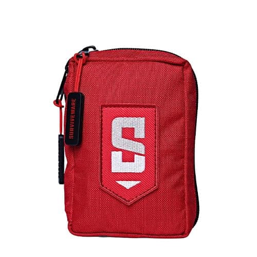 Surviveware 238 Pcs Premium Survival First Aid Kit - Travel, Camping, Home & Emergencies - HSA & FSA Eligible — Small