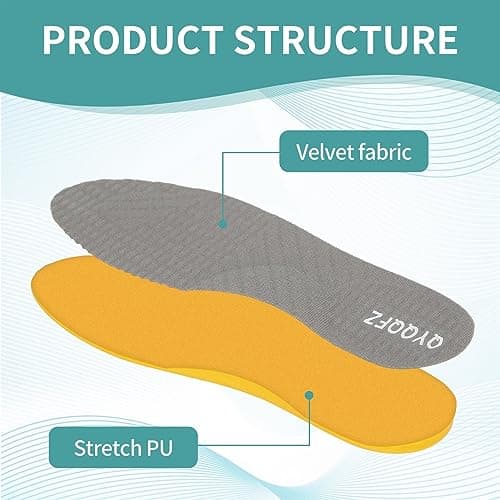 Supination Insoles for O/X Legs and Bowed Legs for Women and Men