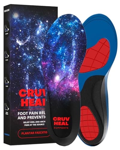 Work Orthotic Insoles - Anti-Fatigue Arch Support for Men & Women - Relieve Foot Pain - Flat Feet & Plantar Fasciitis — Universe
