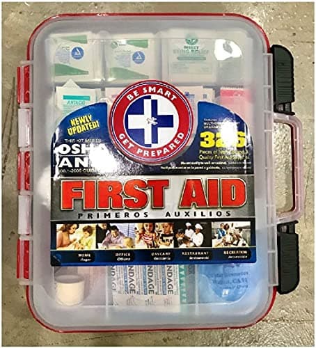 First Aid Kit with 326 Pieces Exceeds Expectations