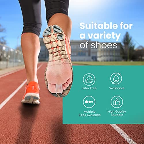 Hammertoe Corrector for Women and Men - Toe Straightener for Curled Toes, Broken Toe, Bunion - 3 Sizes Available