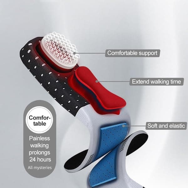 RooRuns Silicone Shock-Absorbing Insoles 1 Pair (35-40)