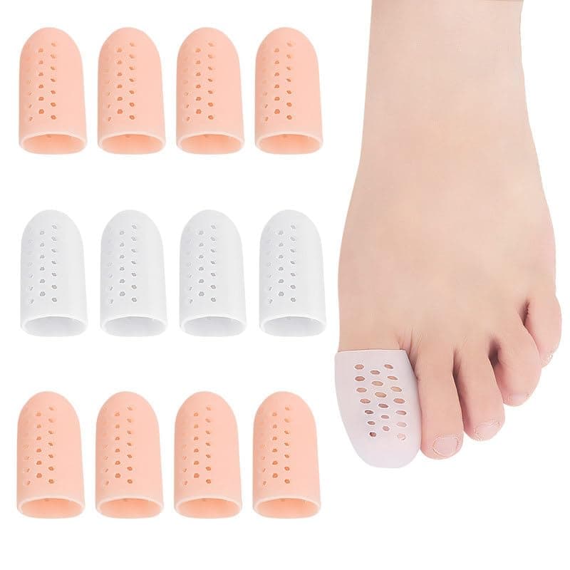 Toe Protector for Runners: White (1 Pair)
