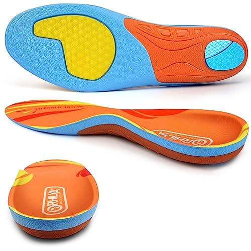 Orthopedic Gel Inserts for Flat Feet Pain Relief Men Women M