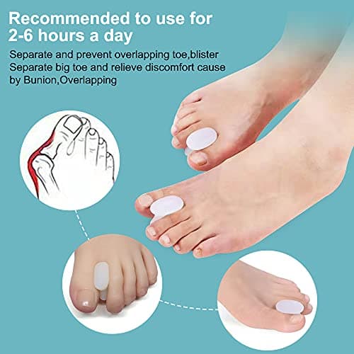 Toe Separators and Bunion Correctors for Women and Men