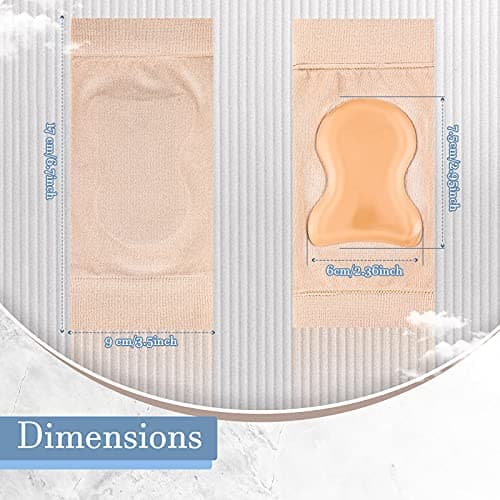 Haysandy 2-Pair Achilles Tendon Heel Protector Sleeve for Tenderness and Bursitis Protection