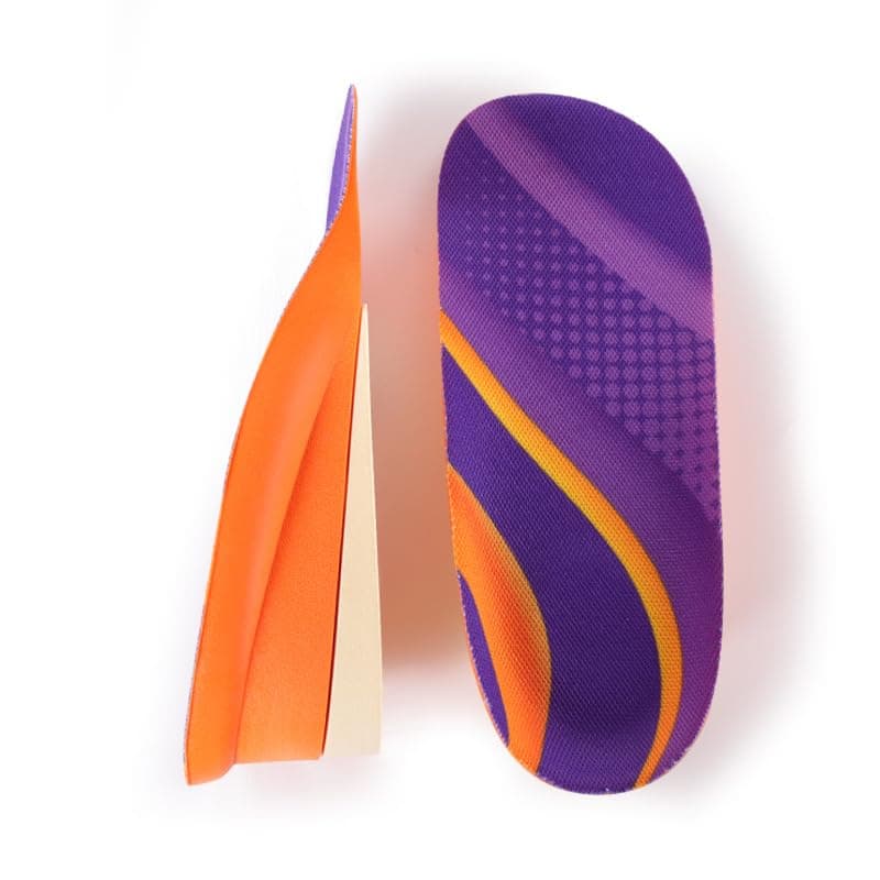 RooRuns PU Heel Lifts for Shoes, Orange L