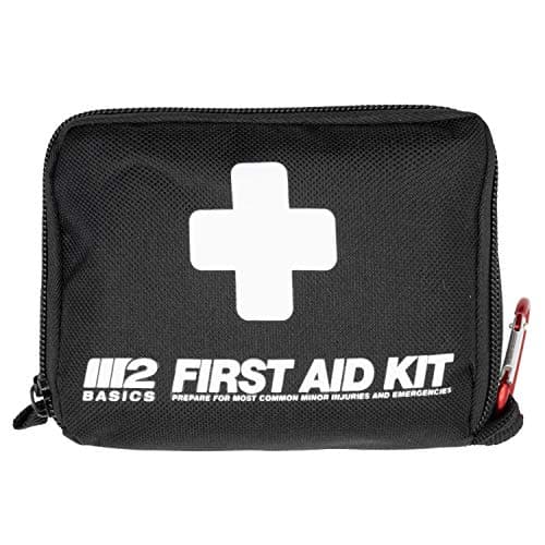 M2 Basics All-Purpose 150 Piece First Aid Kit | Car, Travel, Home, Hiking, Camping, Survival