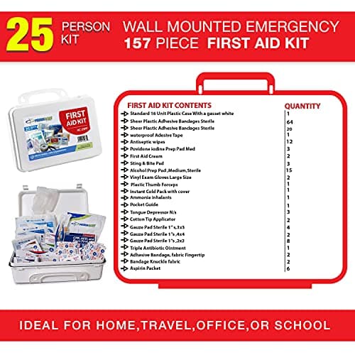 Primacare 25-Person Medium Emergency First Aid Kit