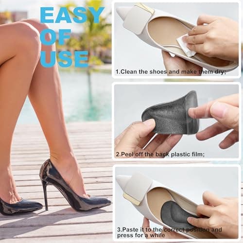 Black Gel Arch Support Insoles for Flat Feet and Plantar Fasciitis