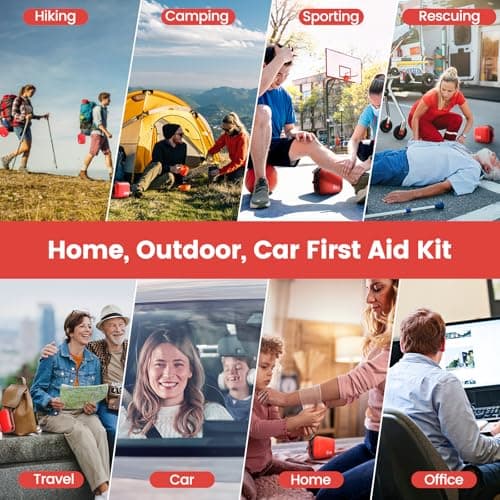 Mini First Aid Kit for Home and Travel
