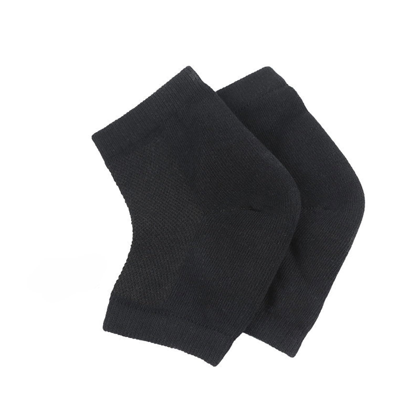 RooRuns Comfortable 2Pcs Gel Compression Sleeve for Haglund's Bump, Achilles Tendonitis & Bursitis Protection - One Size