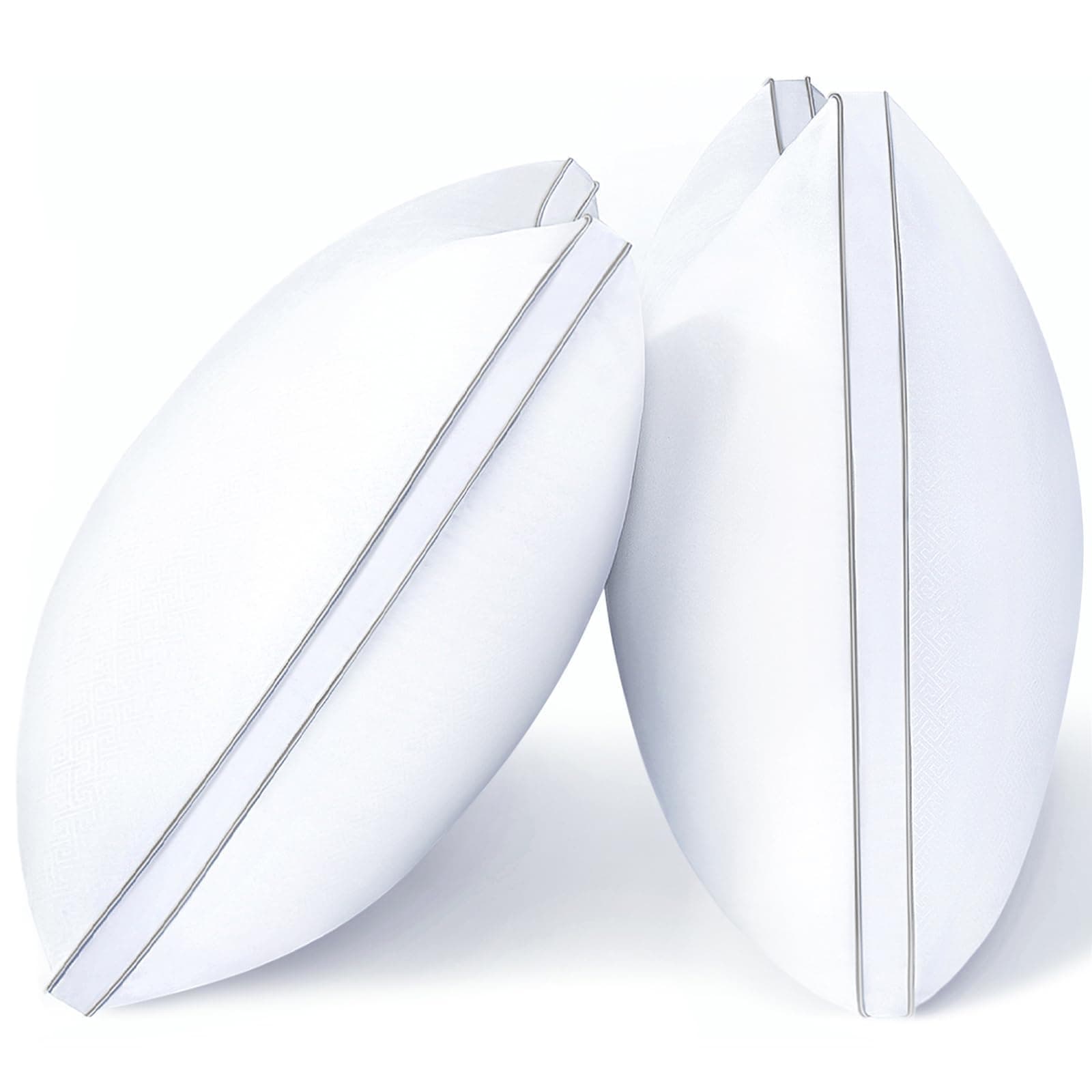 Viewstar King Size Cooling Bed Pillows Set, Hotel Quality for Side, Back, or Stomach Sleepers, White