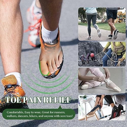 Gel Toe Caps: Toe Protectors for Women and Men - Cushions and Protects Toes