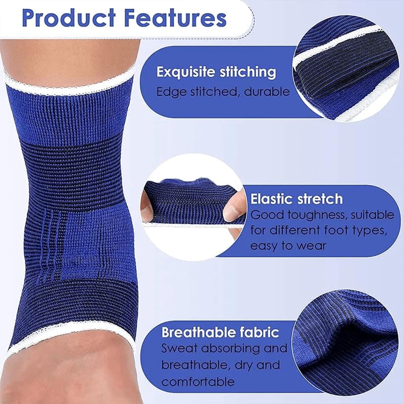 RooRuns Ankle Brace for Pain Relief (1 Pack)