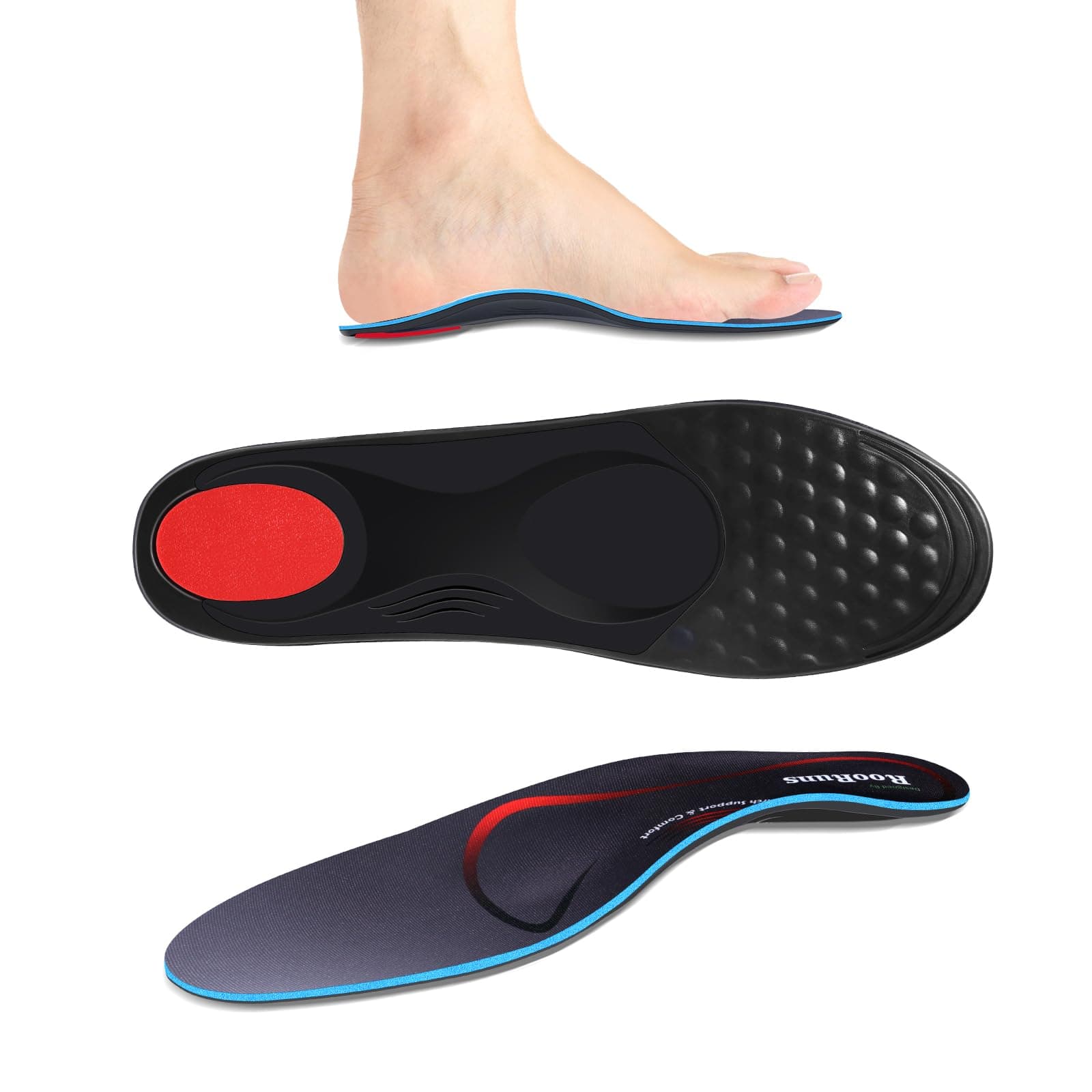 Orthotic Arch Support Insoles for Flat Feet Pain Relief