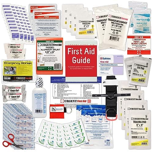 ANSI 2021 Class B First Aid Kit Refill, 50 Person, 208 Pieces