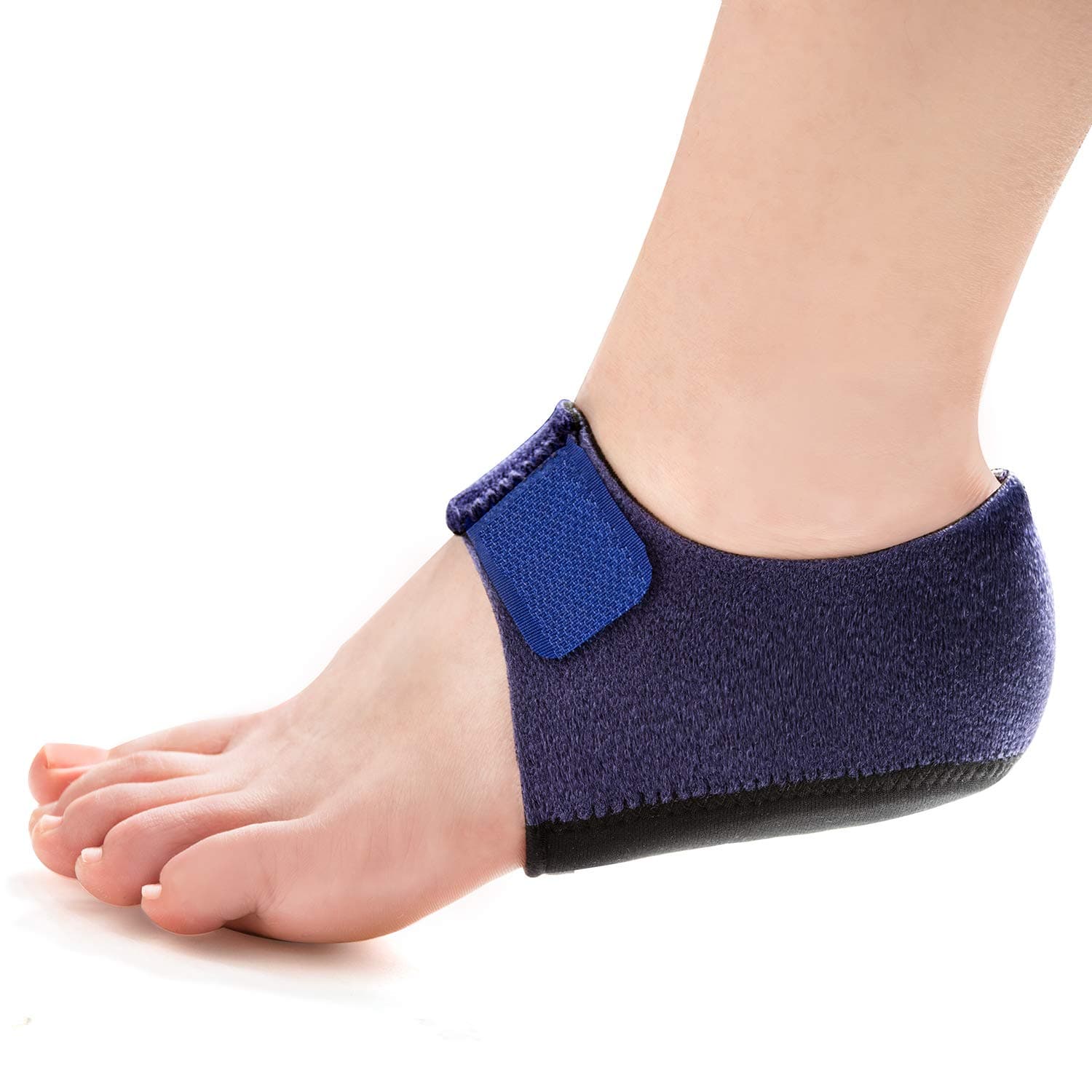 Welnove 2PCS Heel Protectors for Plantar Fasciitis, Heel Pain Relief