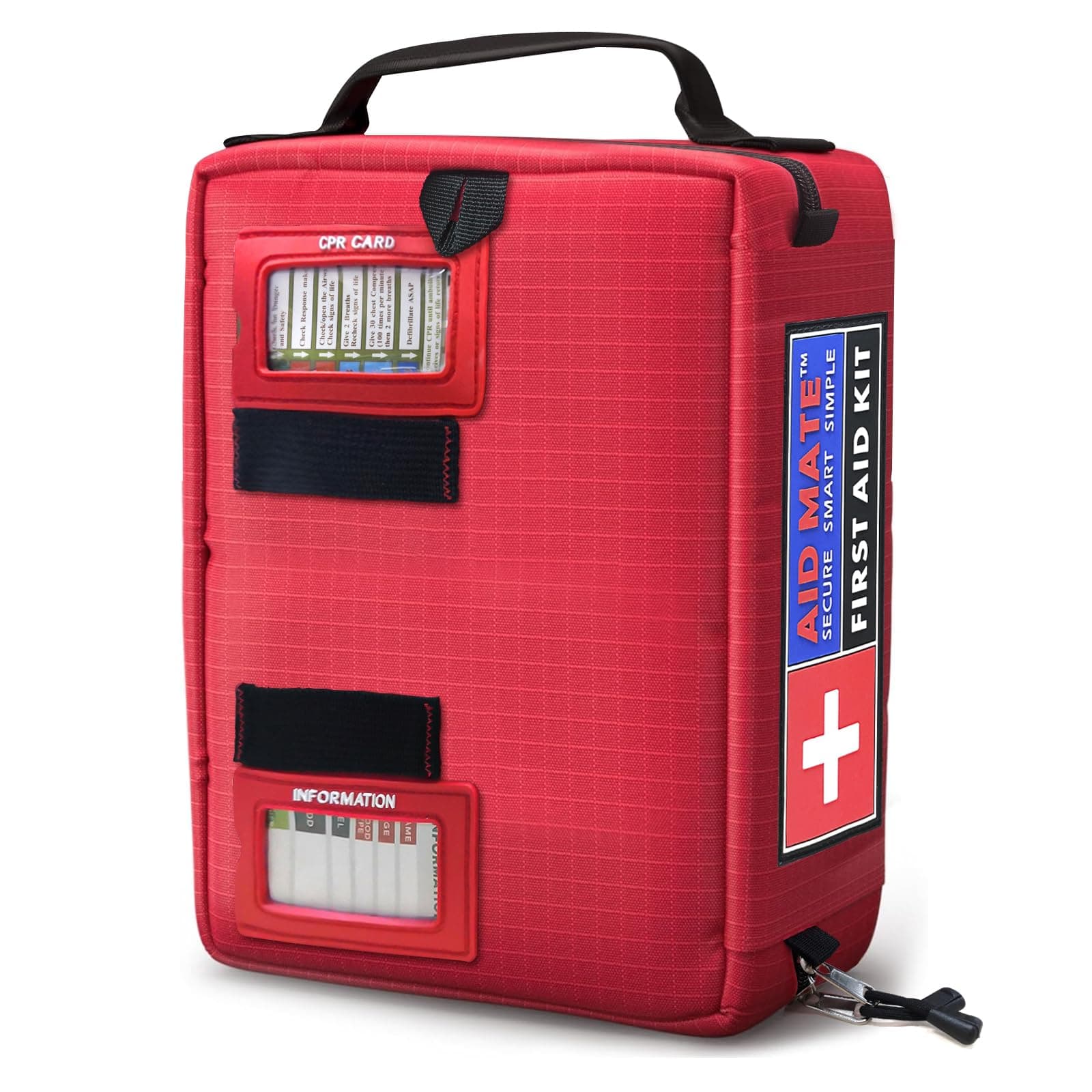 255PCS Pro First Aid Kit for Home & Workplace (Red)