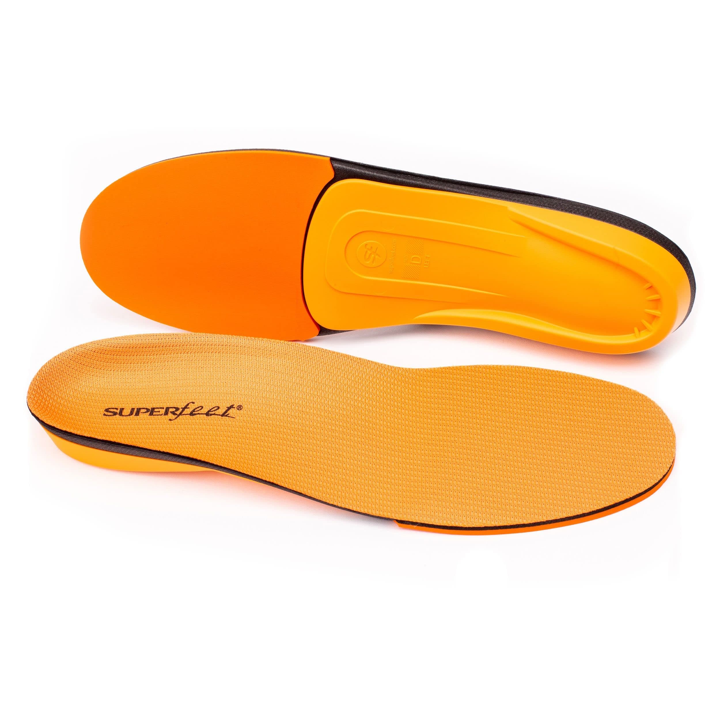Superfeet All-Purpose High Impact Support Insoles (Orange) - Trim-To-Fit Arch Support Insert