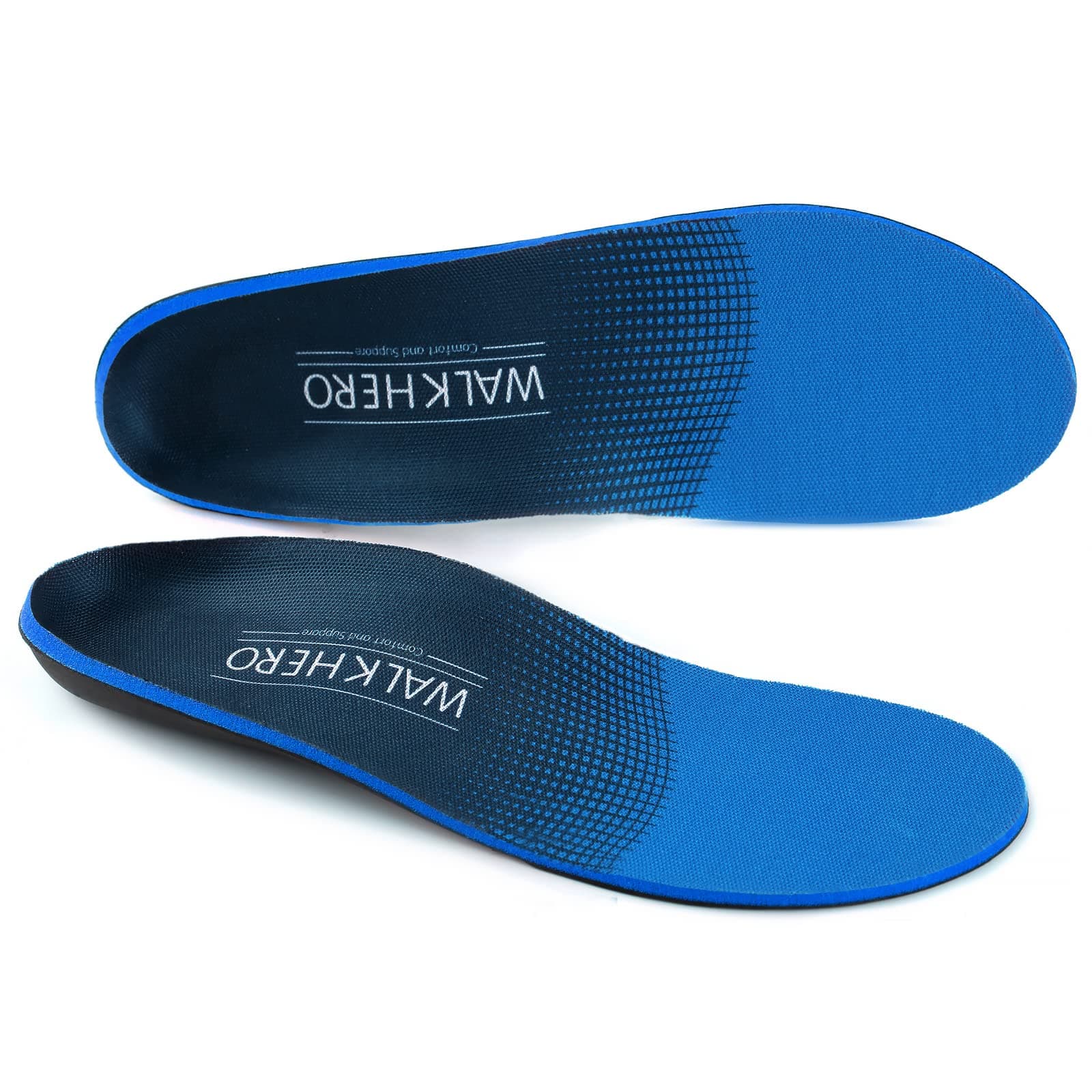 Plantar Fasciitis Foot Insoles for Arch Support and Pain Relief | Mens 5-5 1/2 | Womens 7-7 1/2