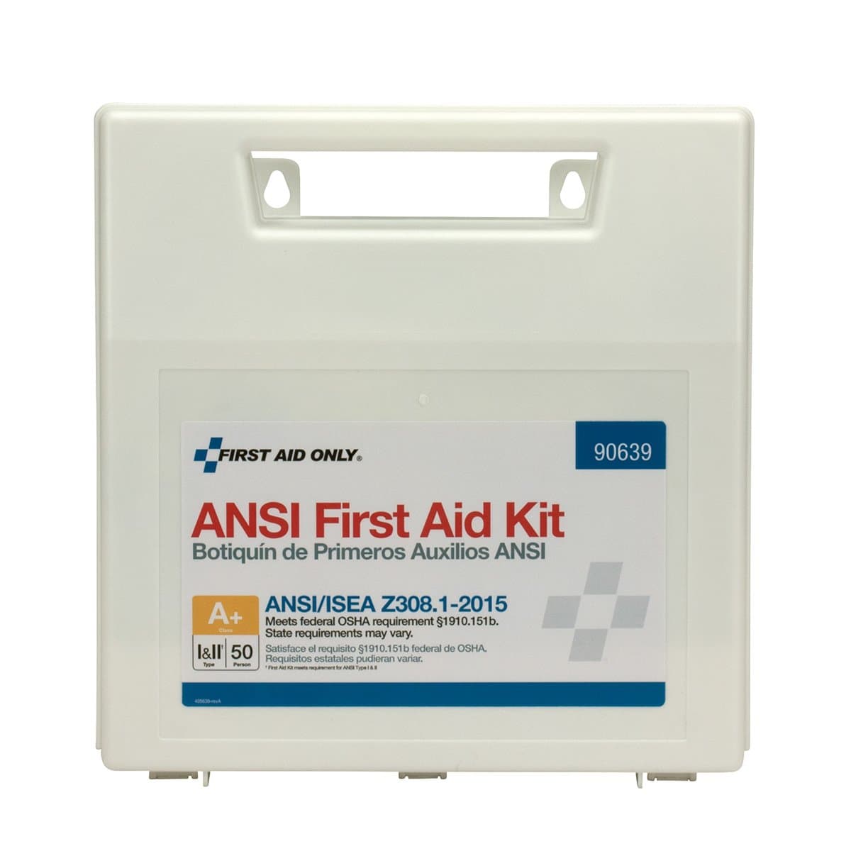 90639 ANSI A+ OSHA Compliant 50-Person First Aid Kit