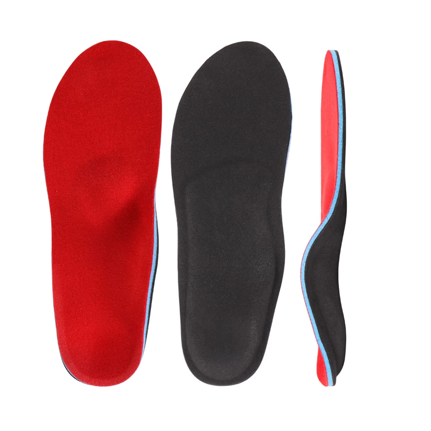 Flat Feet Arch Support Insoles for Red S