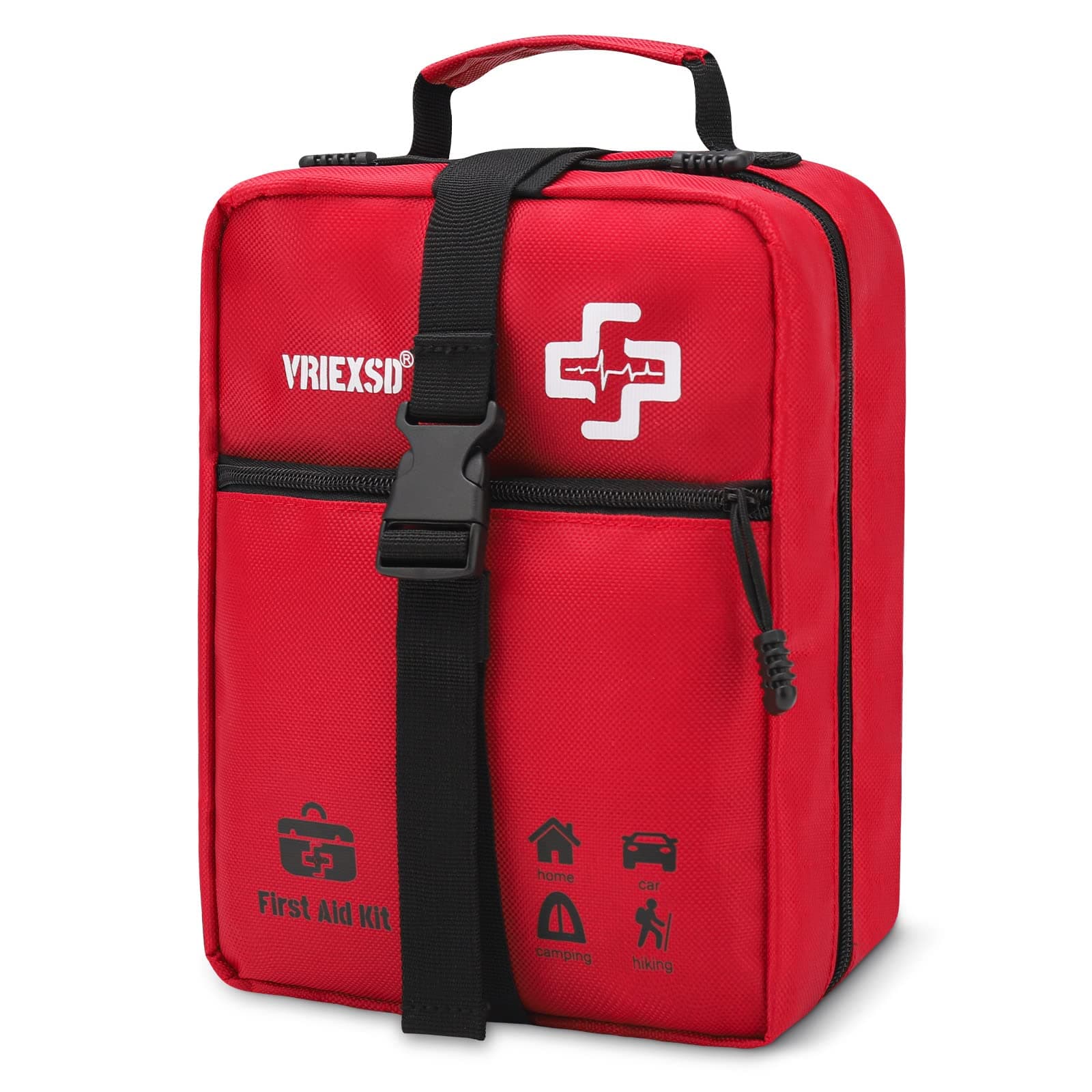 Large 400-Piece First Aid Kit for Home, Office, Car, Outdoor, Travel, Camping