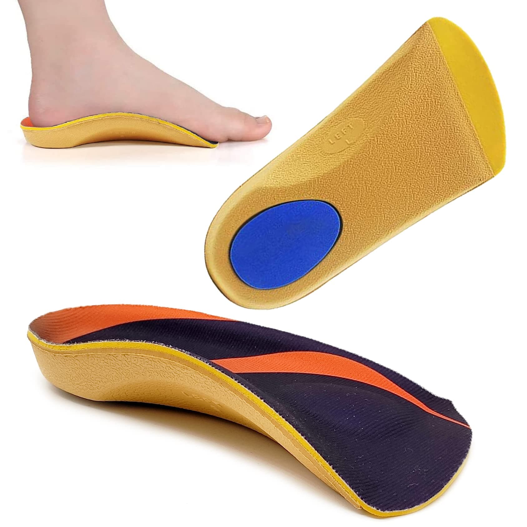 Arch Support Insoles for Plantar Fasciitis and Heel Pain