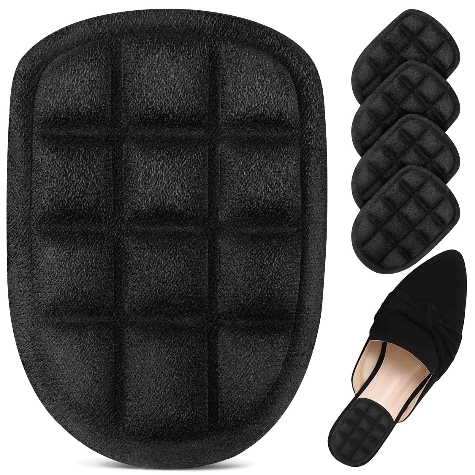 High Heel Pain Relief Cushions, Plantar Fasciitis Inserts (2 Pairs)