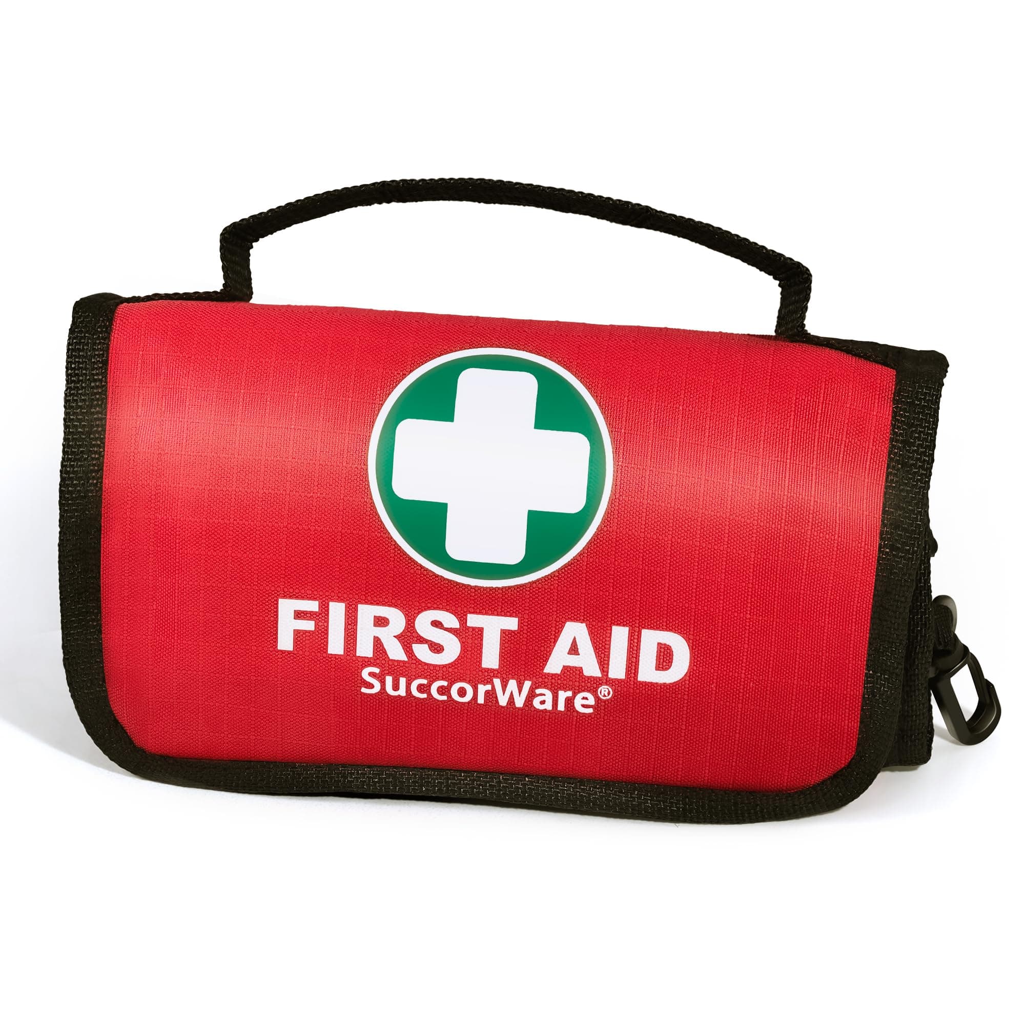 Small 100-Piece First Aid Kit for Home, Camping, and Outdoors